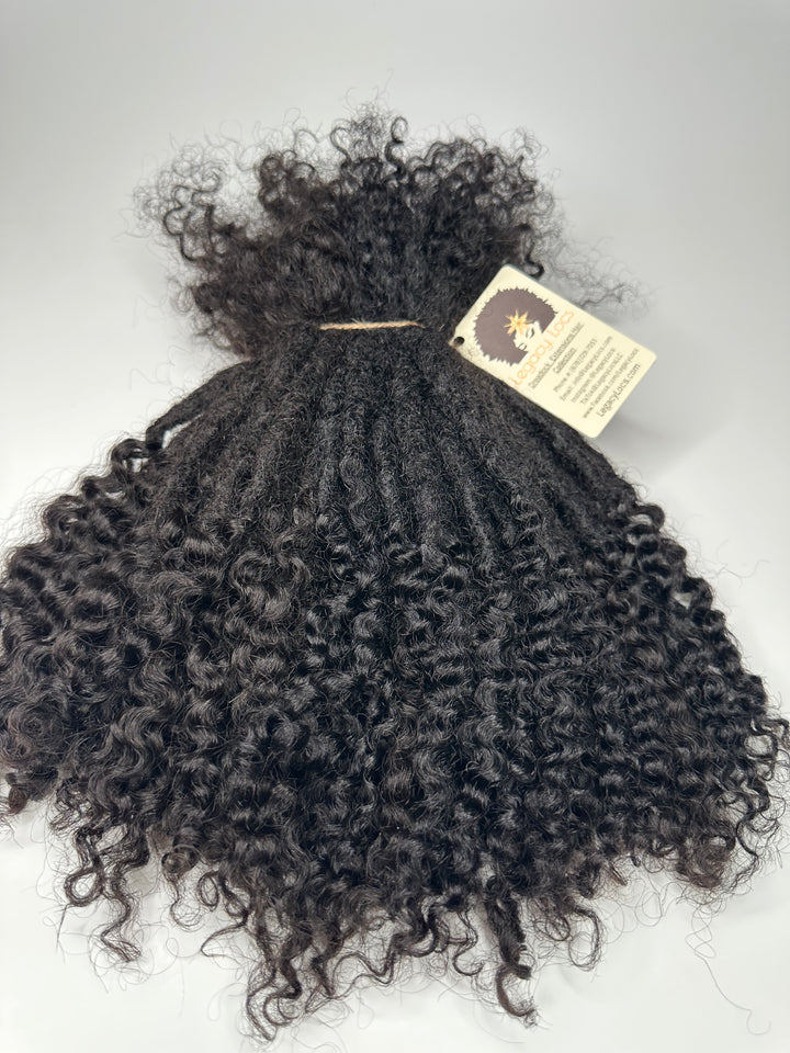 Medium Width-Fluffy Fusion Loc Extensions *90 Loc Bundle*(READY TO SHIP IN 1-3 BUSINESS DAYS)