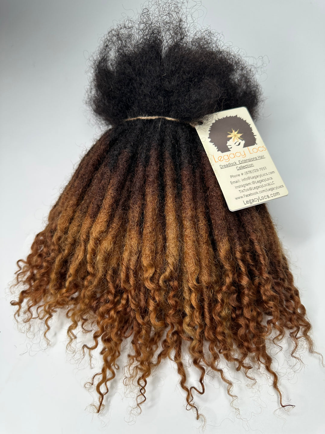 Medium Width- Standard Coil Loc Extensions *100 Locs Bundle*(READY TO SHIP IN 1-3 BUSINESS DAYS)