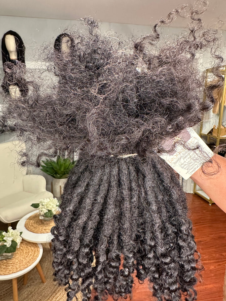 Medium Width-Fluffy Fusion Loc Extensions *90 Loc Bundle*(READY TO SHIP IN 1-3 BUSINESS DAYS)