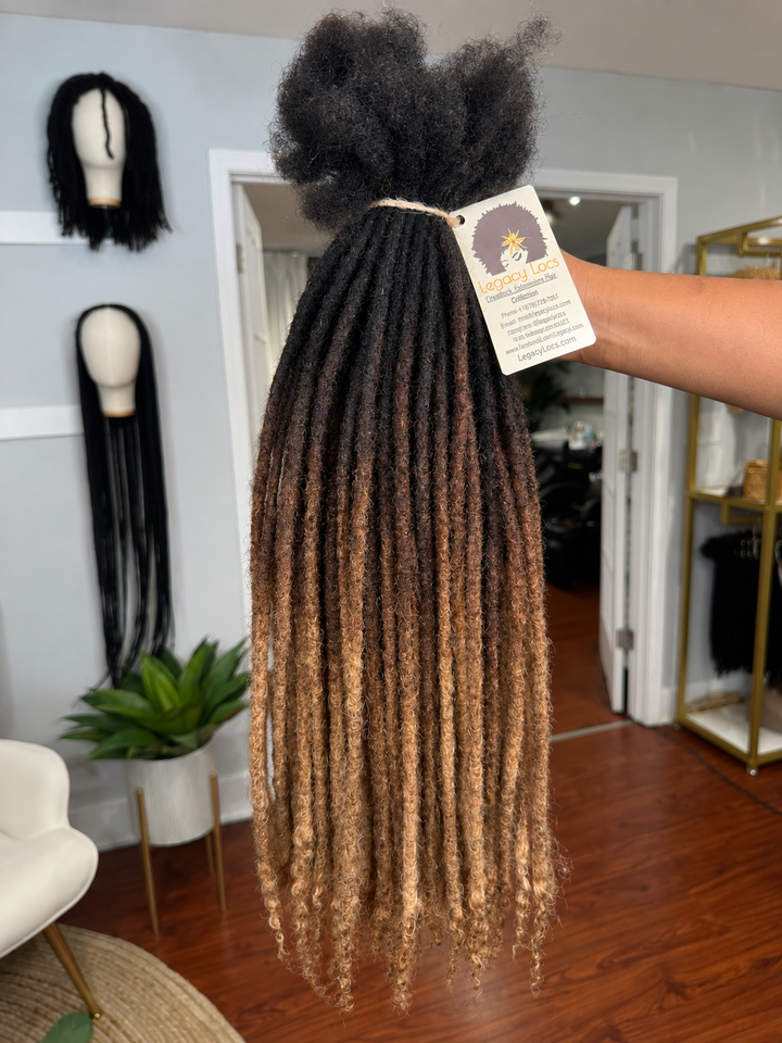 Small Width | Standard Coil Loc Extensions | 60 Locs | Ready To Ship In 3-5 Business Days