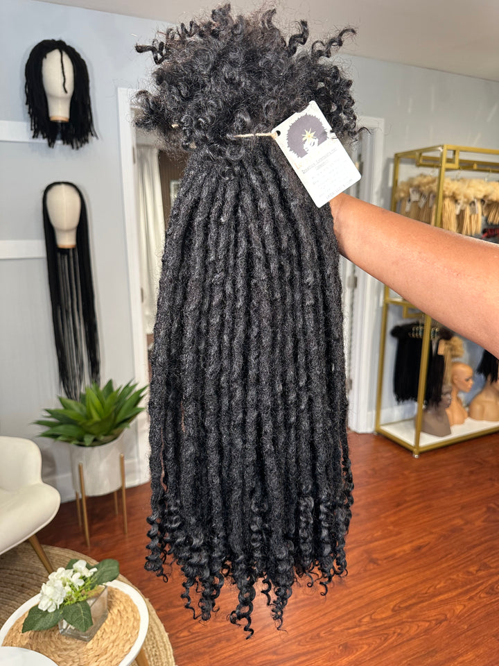 Medium Width | 100 Locs | Fluffy Fusion Loc Extensions(Ready To Ship In 3-5 Business Days)