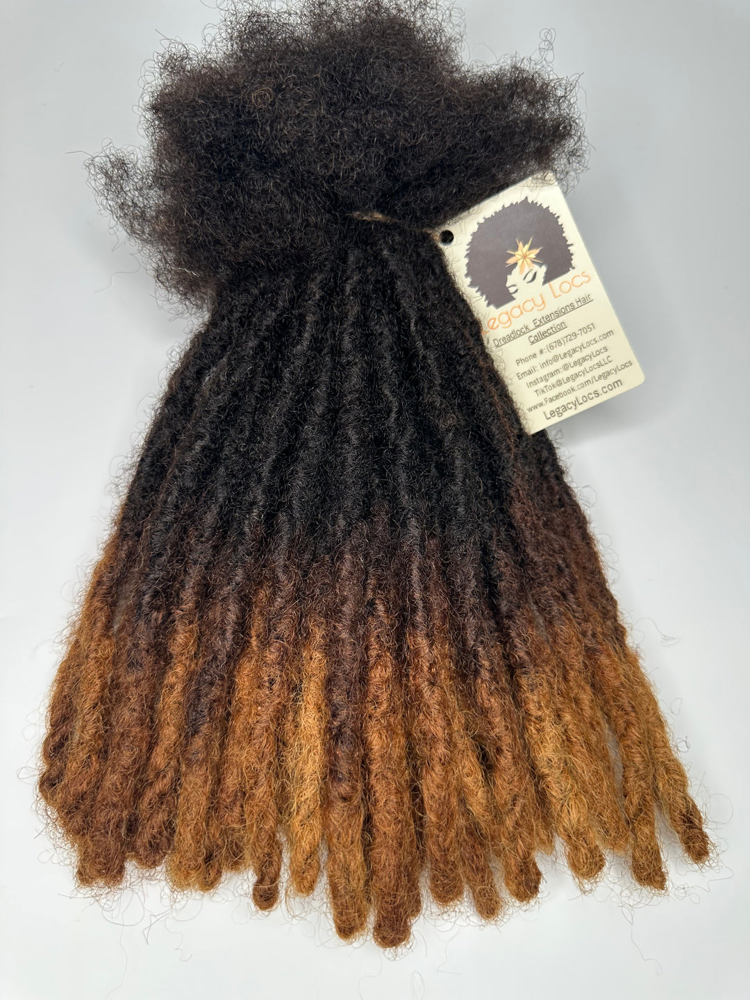 Large Width-Interloc'd  Loc Extensions * 40 Locs Bundle*(READY TO SHIP IN 1-3 BUSINESS DAYS)