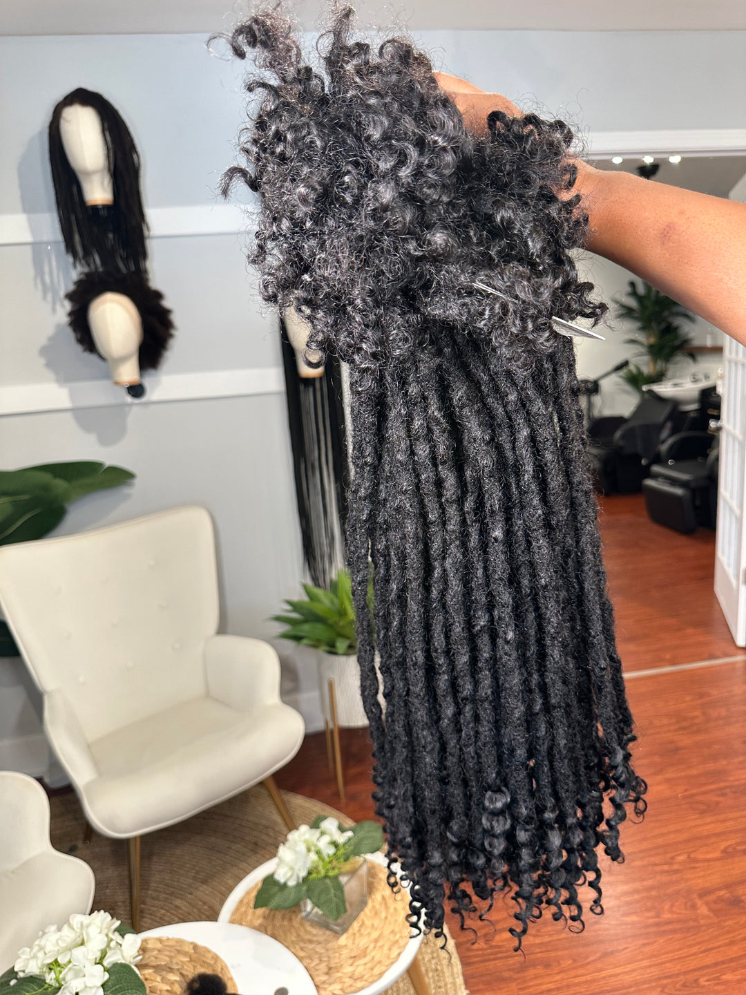 Medium Width | 100 Locs | Fluffy Fusion Loc Extensions(Ready To Ship In 3-5 Business Days)