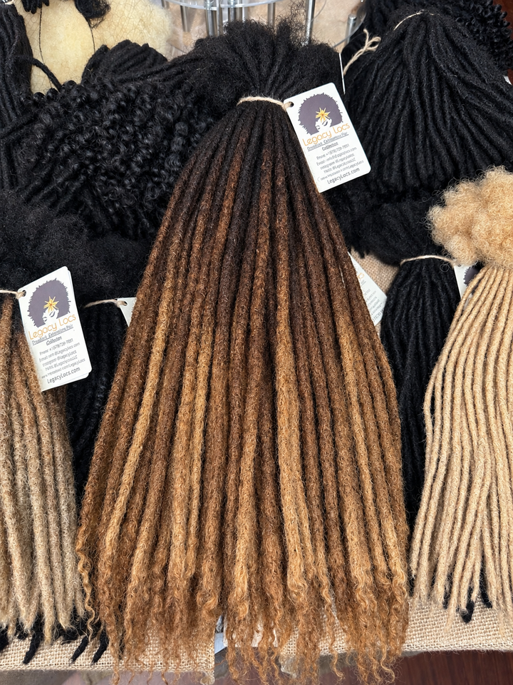 Small Width | Standard Coil Loc Extensions | 60 Locs | Ready To Ship In 3-5 Business Days