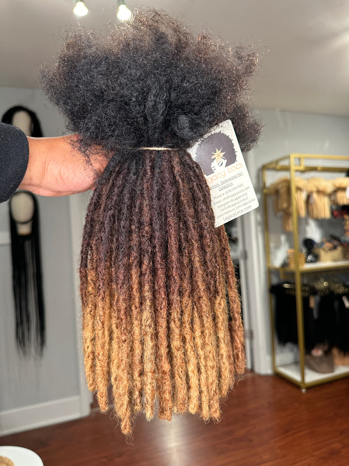 Small Width- Interloc'd Loc Extensions *100 Locs Bundle*(READY TO SHIP)