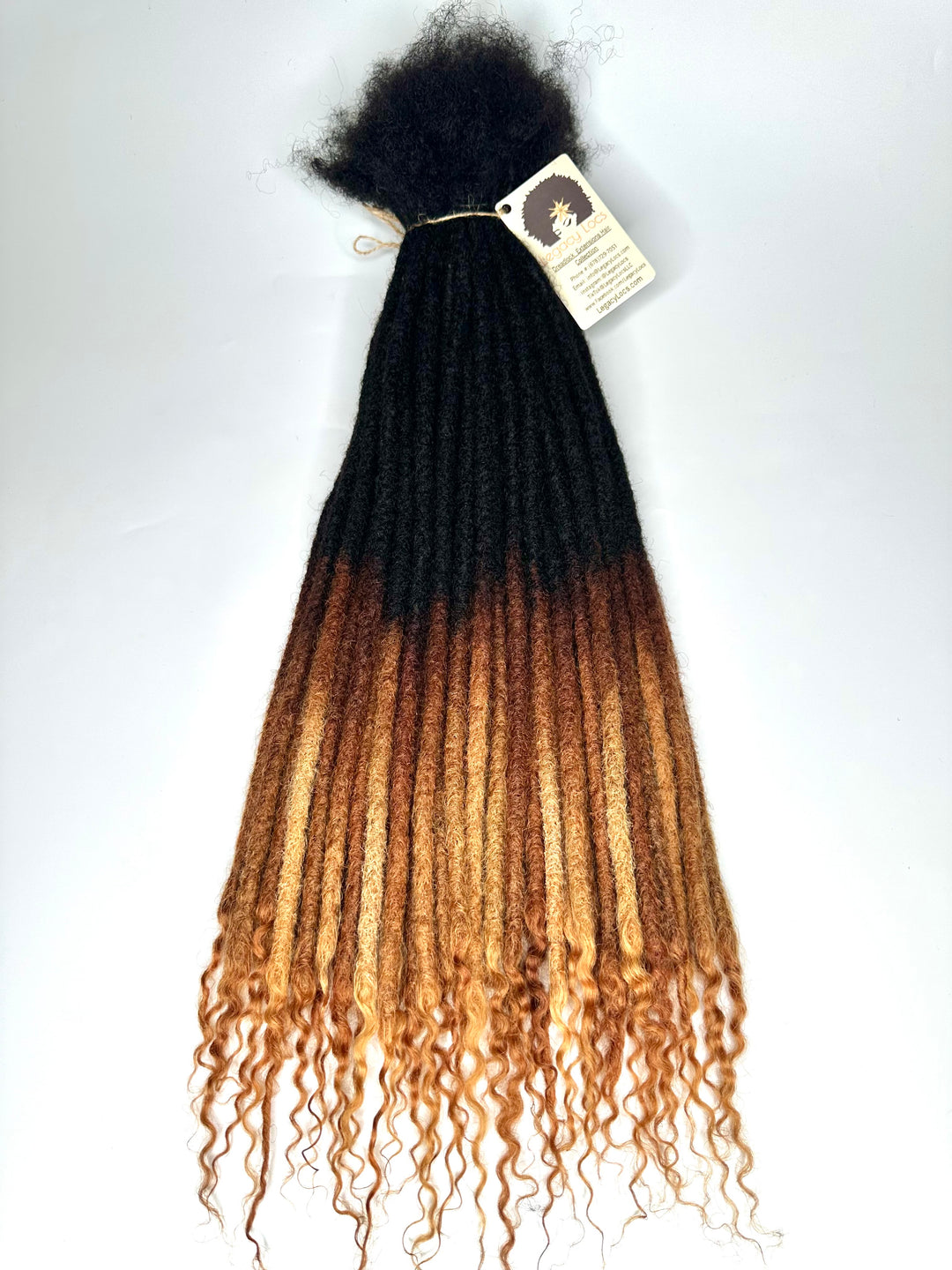 Medium Width- Standard Coil Loc Extensions *50 Loc Bundles*(READY TO SHIP IN 1-3 BUSINESS DAYS)