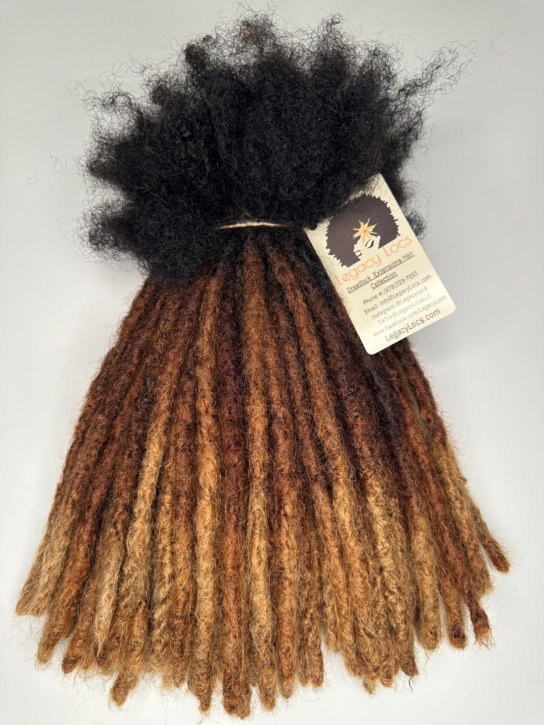 Medium Width-Interloc'd Loc Extensions *80 Locs Bundle*(READY TO SHIP IN 1-3 BUSINESS DAYS)