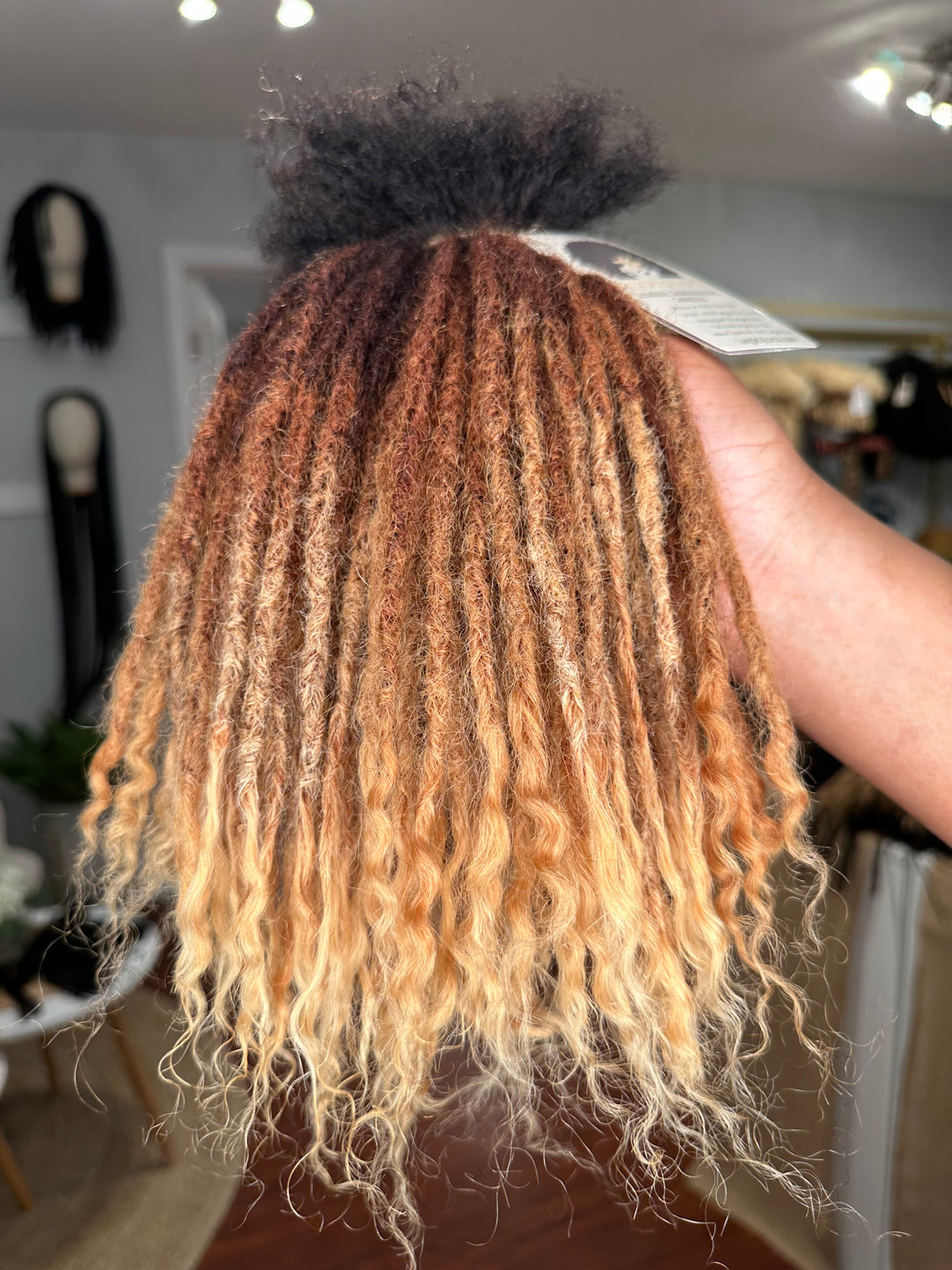 XSmall Width-Interloc'd Coil  Loc Extensions *100 Locs Bundle*(READY TO SHIP IN 1-3 BUSINESS DAYS)