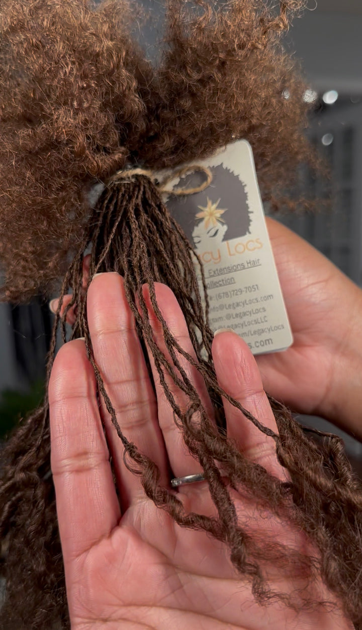 Sista Coil Loc Extensions *100 Locs Bundle*(READY TO SHIP)