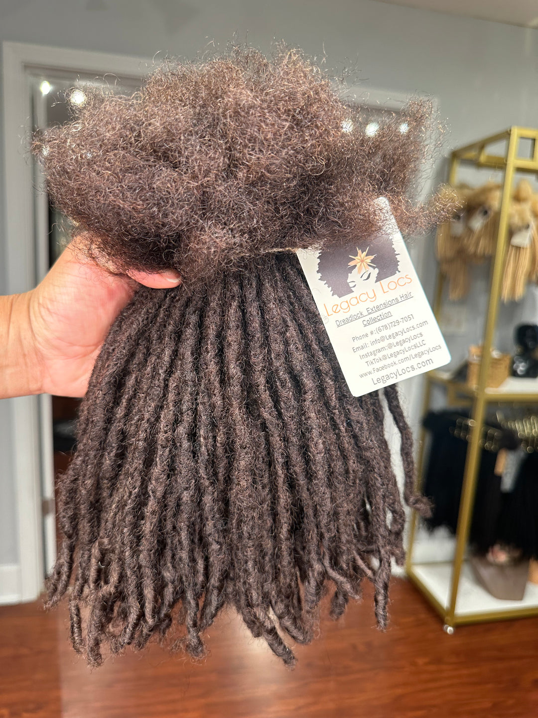 Small Width-Interloc'd Coil  Loc Extensions *100 Locs Bundle*(READY TO SHIP IN 1-3 BUSINESS DAYS)