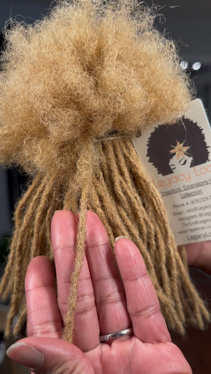 Micro Width-Interloc'd  Loc Extensions *140 Locs Bundle*(READY TO SHIP IN 1-3 BUSINESS DAYS)