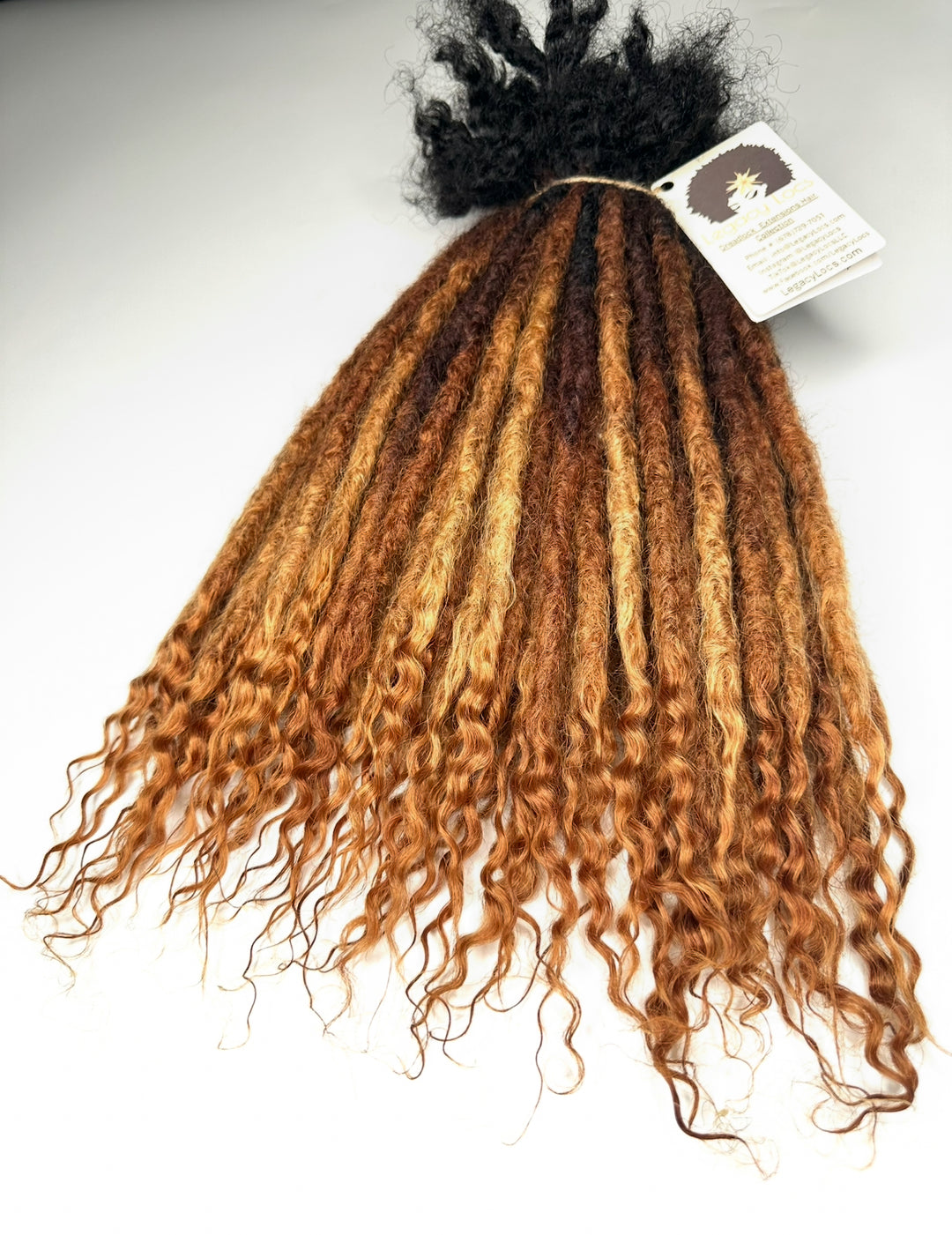 Medium Width- Interloc'd Coil Loc Extensions *80 Loc Bundle*(READY TO SHIP IN 1-3 BUSINESS DAYS) (Copy)