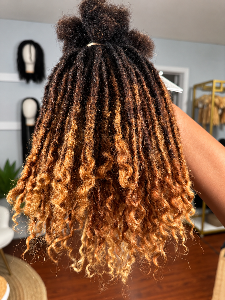 Interloc’d Coil Loc Extensions | 110 Locs | XSmall Width | 10” | 
