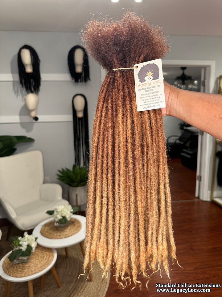 Small Width- Standard Coil Loc Extensions *100 Locs Bundle*(READY TO SHIP IN 1-3 BUSINESS DAYS)