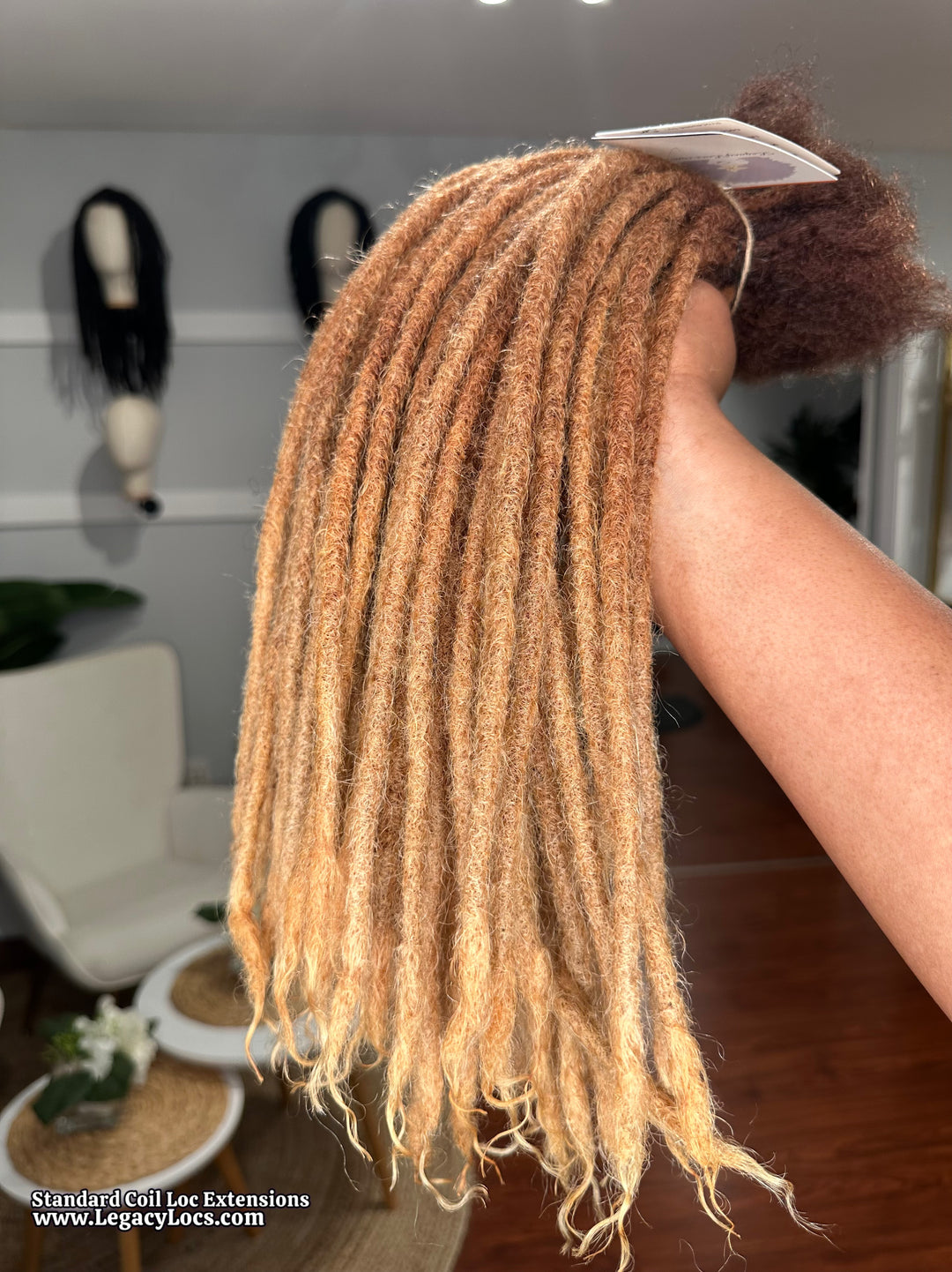 Small Width- Standard Coil Loc Extensions *100 Locs Bundle*(READY TO SHIP IN 1-3 BUSINESS DAYS)