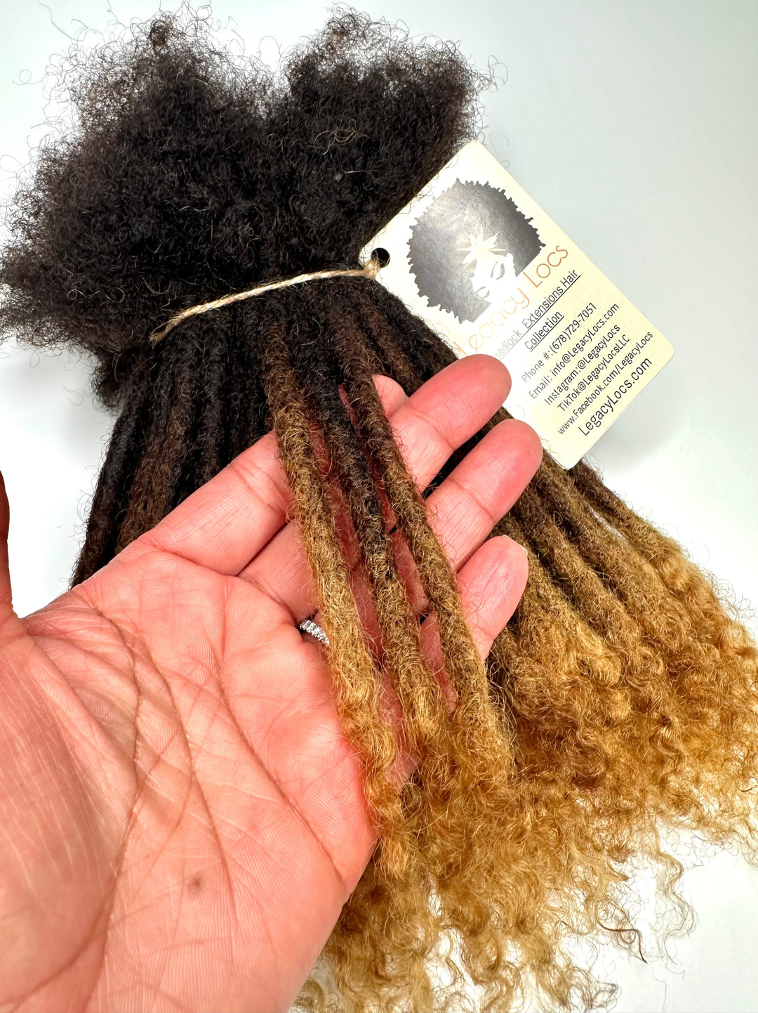 Small Width- Standard Coil Loc Extensions *100 Loc Bundle*(READY TO SHIP IN 1-3 BUSINESS DAYS)