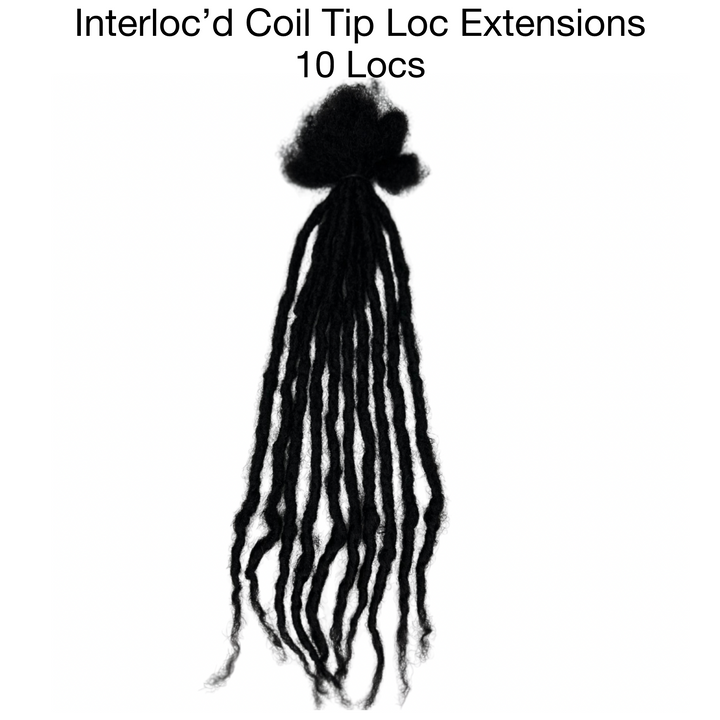 Interloc'd Coil Tip Loc Extension Bundles (READY TO SHIP IN 1-3 BUSINESS DAYS)