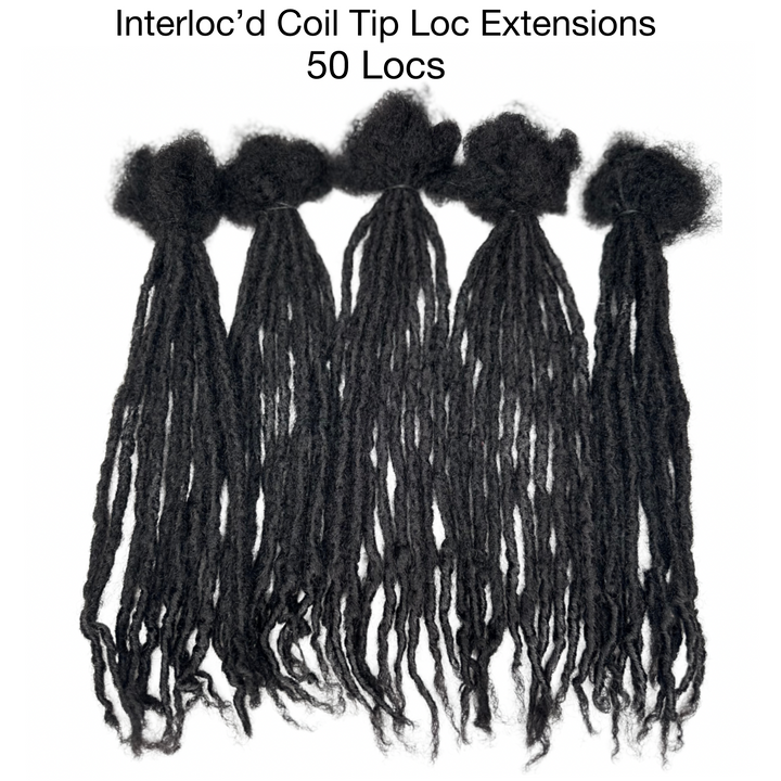 Interloc'd Coil Tip Loc Extension Bundles (READY TO SHIP IN 1-3 BUSINESS DAYS)