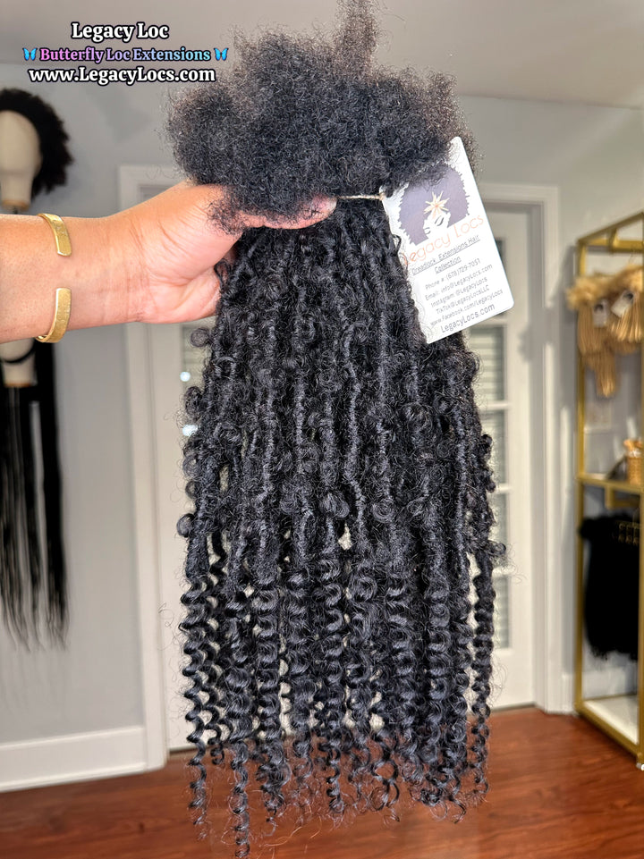 Small Width- Butterfly Loc Extensions *50 Loc Bundle*(READY TO SHIP IN 1-3 BUSINESS DAYS)