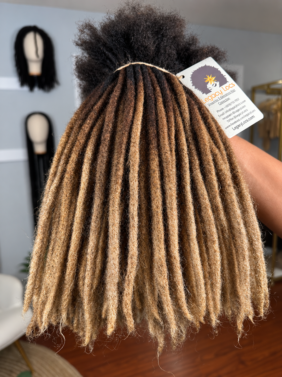 Standard Loc Extensions | 100 Locs | Small | 10” | 