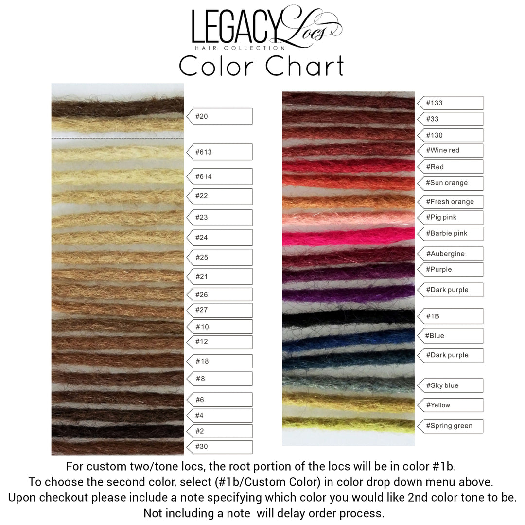 Standard Loc Extension Bundles Color Two/Tone (CUSTOM PRE-ORDER /SHIPS IN 2-6 WEEKS)