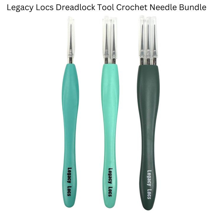 Dreadlock Tool Crochet Needle 3 Piece Bundle