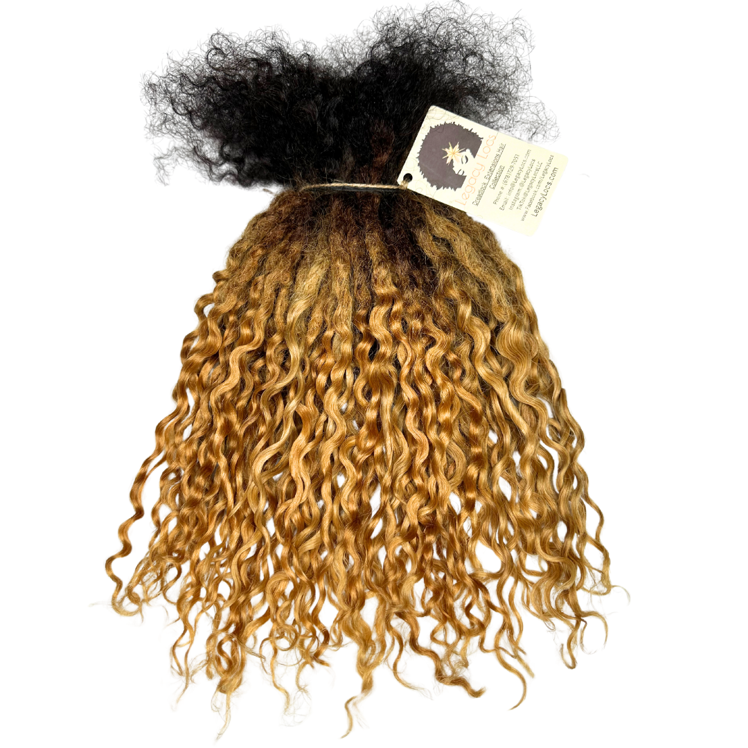Large Width Fusion Loc Extensions Color Honey Tip Variants(CUSTOM PRE ...