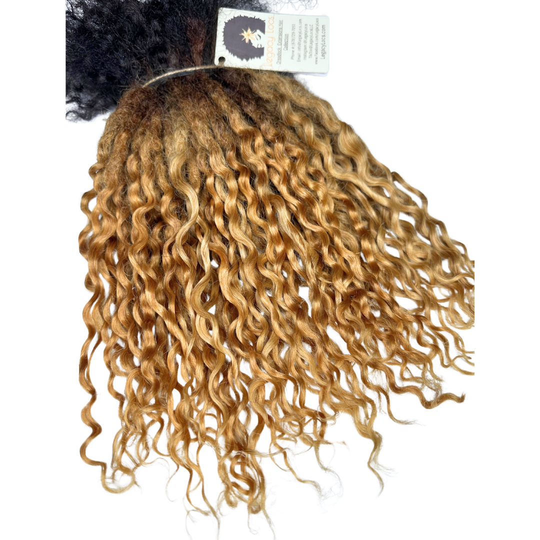 Large Width Fusion Loc Extensions Color Honey Tip Variants(CUSTOM PRE ...