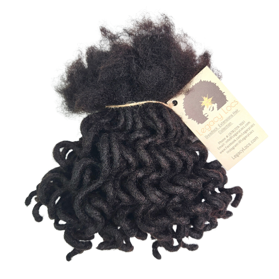 Small Width Deep Wave Loc Extensions (CUSTOM PRE-ORDER /SHIPS IN 2-6 W ...