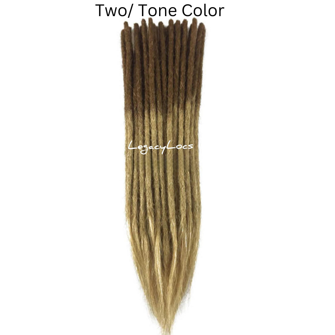 *Double Loose End* Loc Extension For Straight Hair (CUSTOM PRE-ORDER /SHIPS IN 2-6 WEEKS)