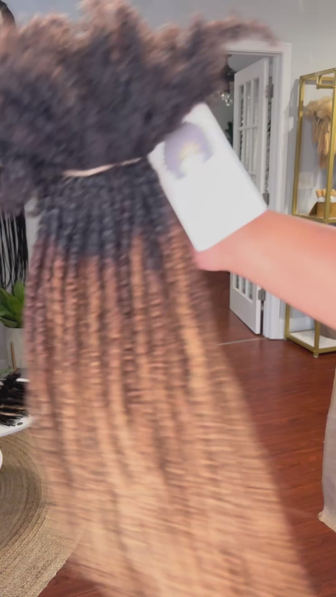 Small Width-Textured Coil  Loc Extensions *100 Locs Bundle*(READY TO SHIP IN 1-3 BUSINESS DAYS)