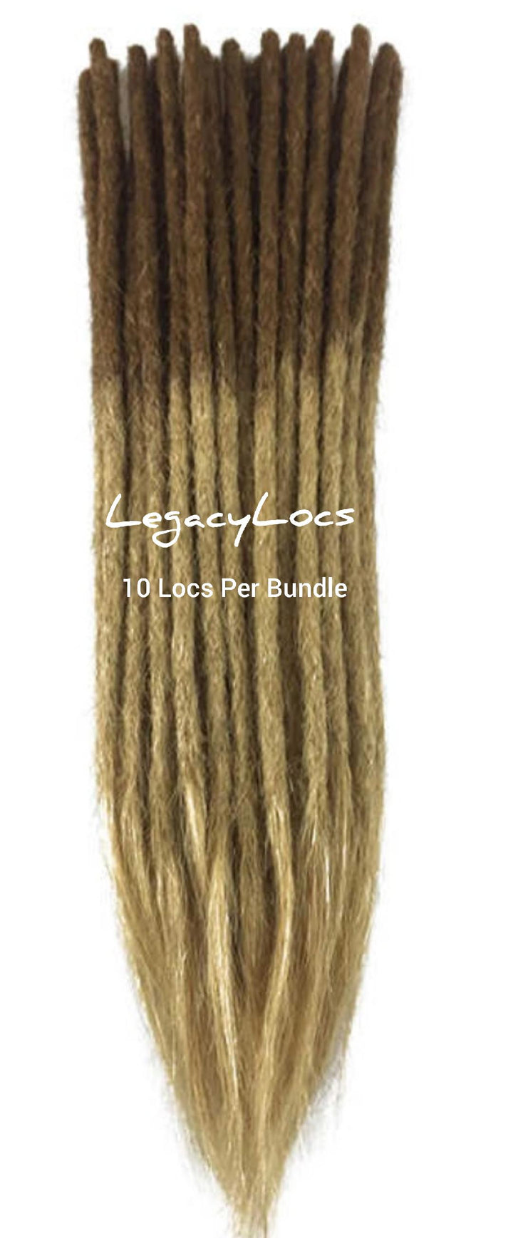 *Single End* Loc Extension For Straight Hair 10 Locs Per Bundle (PRE-ORDER)