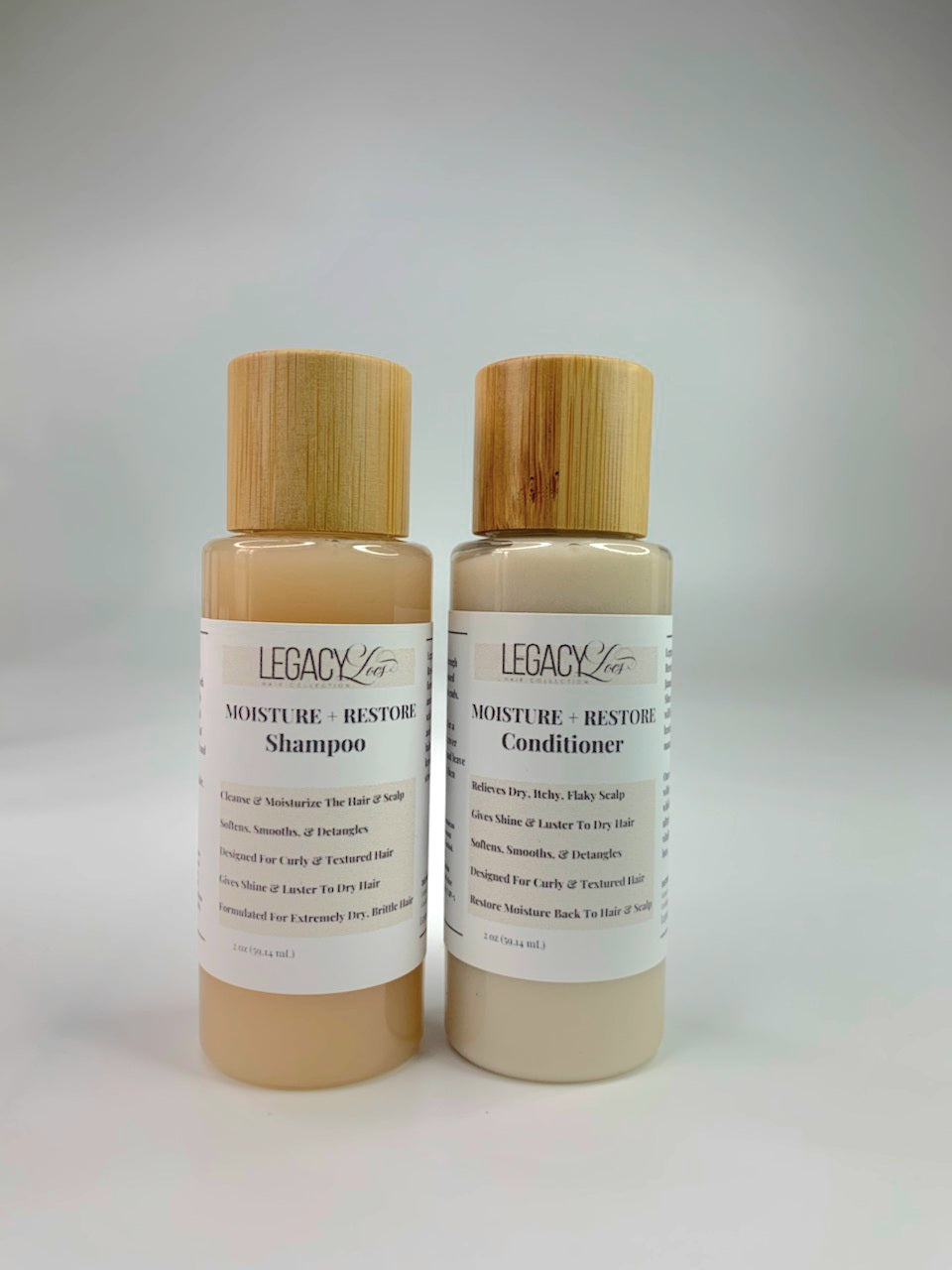 Shampoo & Conditioner Sample Bundle (2oz)