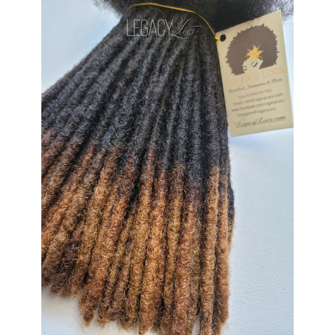 Micro Width Standard Loc Extensions Color Honey Tip Variants(CUSTOM PR ...