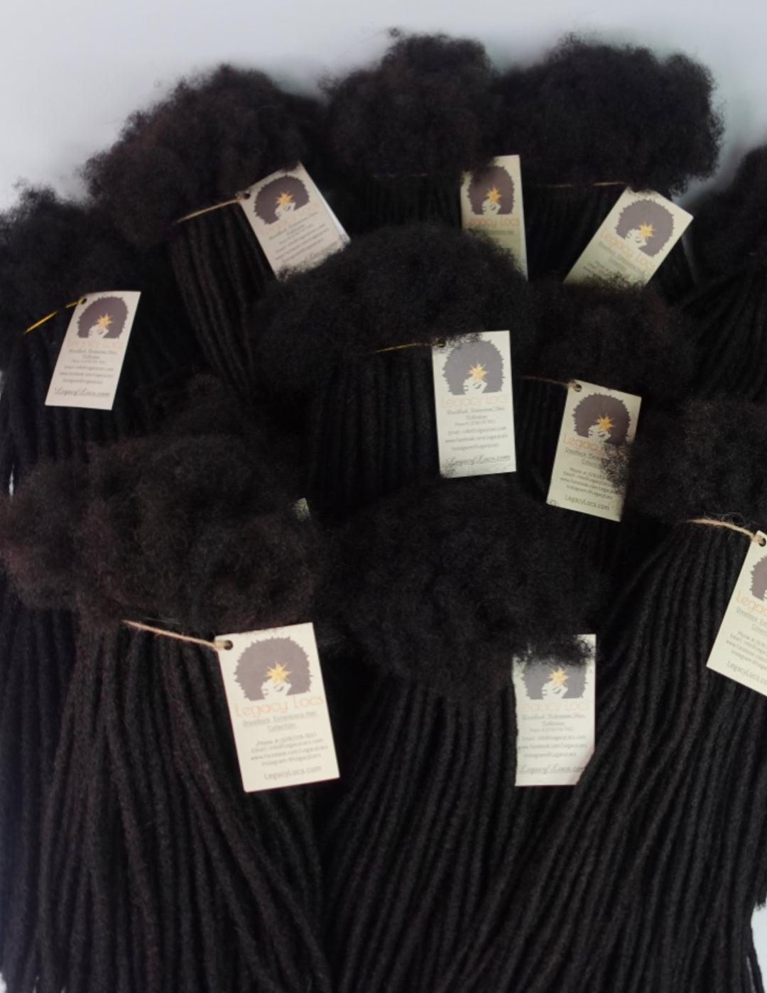 COILED TIP Small Width Loc Extension Wholesale Bundles