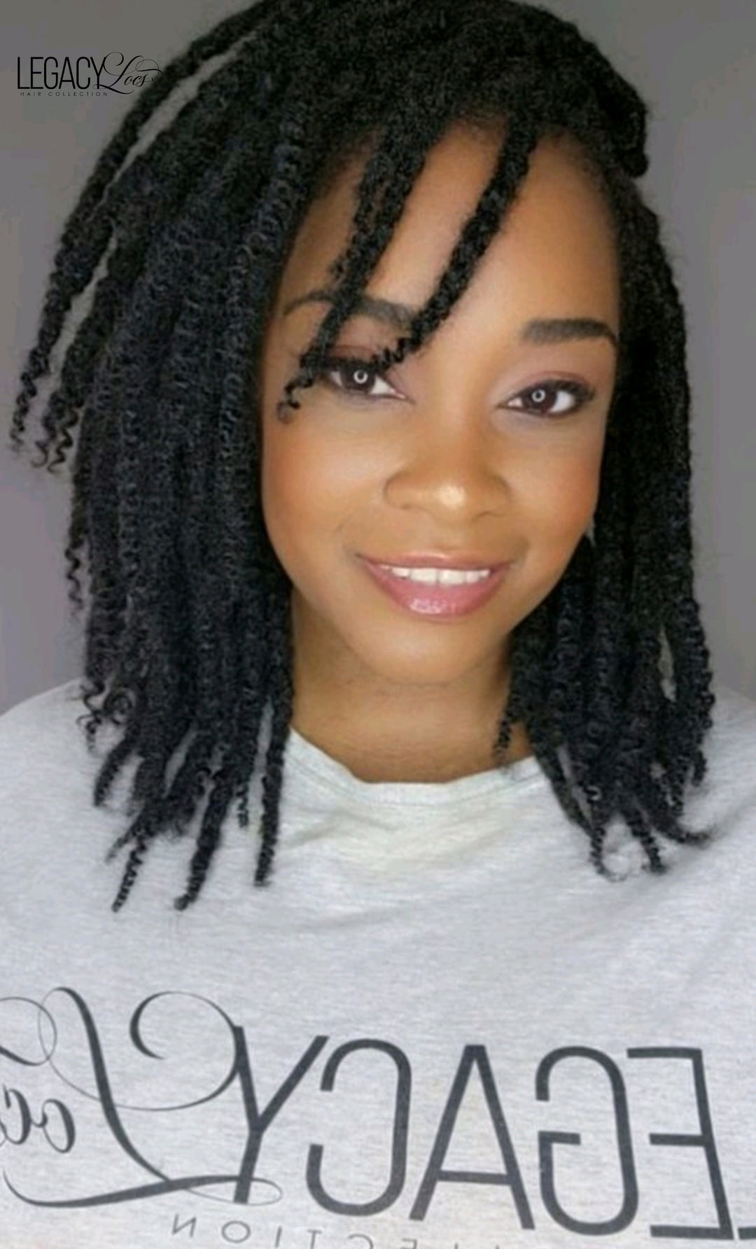 *Textured Coiled Tip* XSmall Width (10 Locs Per Bundle)