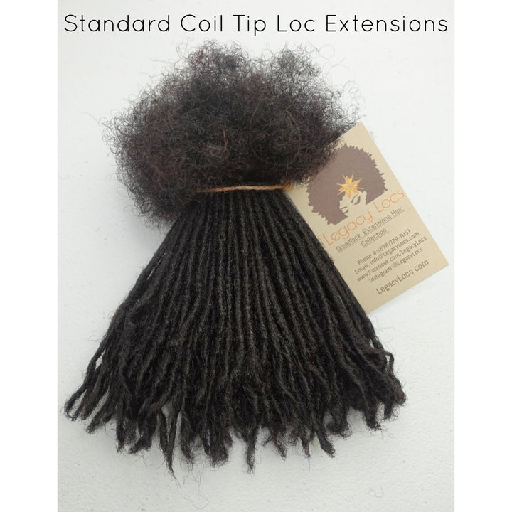 *Small Width* Standard Coiled Tip 100 Loc Bundle (PRE-ORDER)
