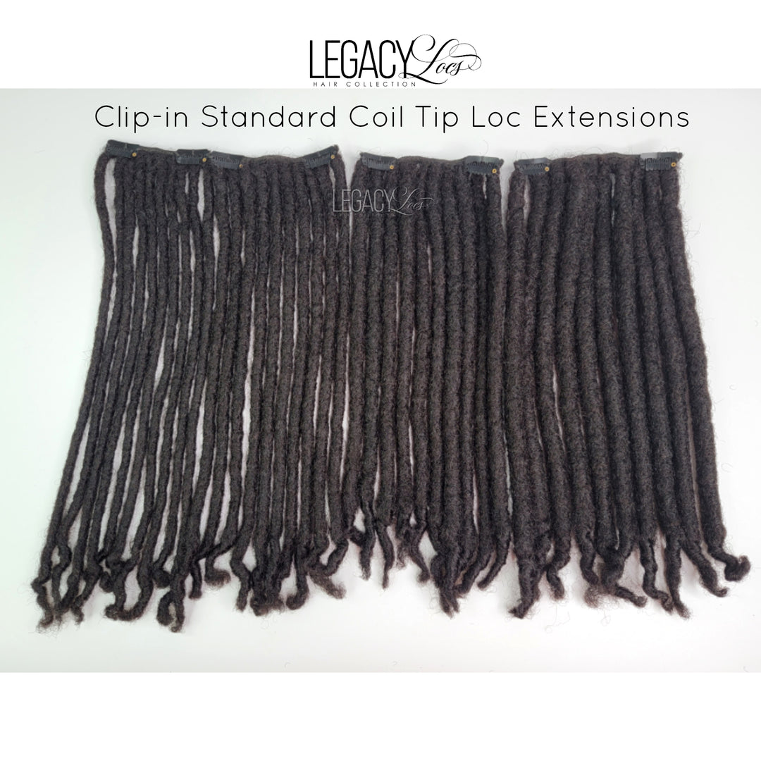 *Clip-in* Standard Coil Tip Loc Extension [Large Width] (PRE-ORDER)