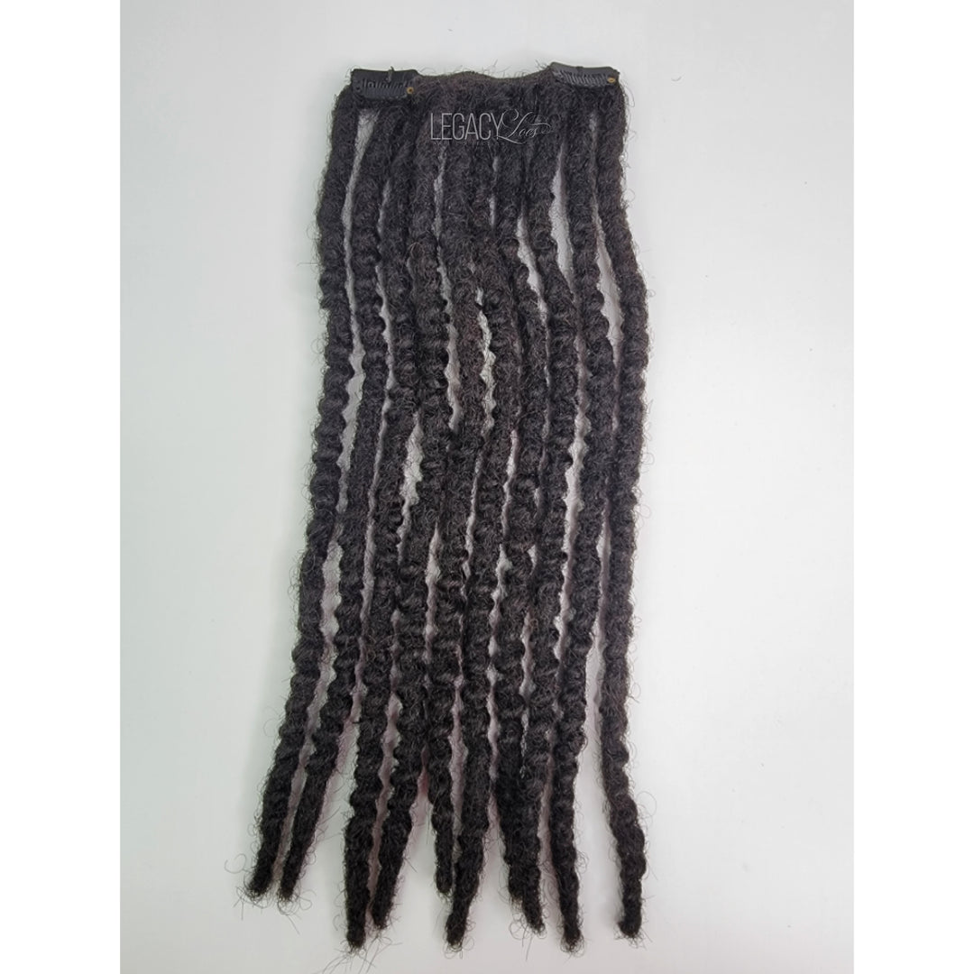*Clip-in* Textured Loc Extension [XSmall Width] (PRE-ORDER)