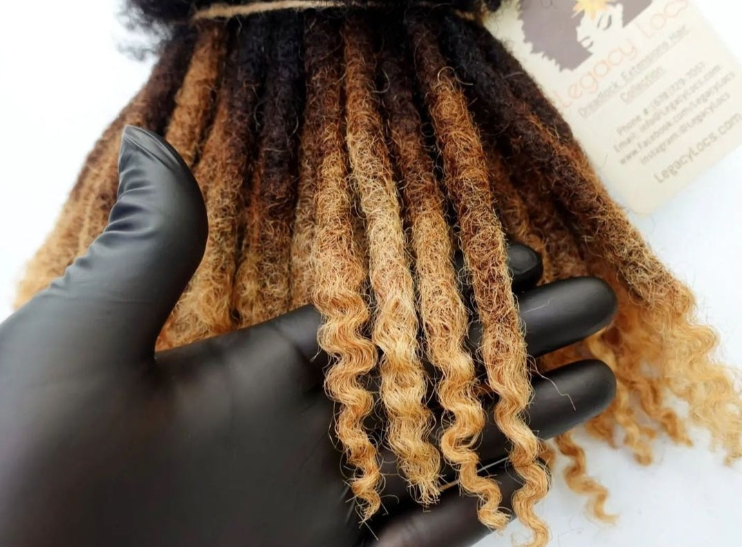 Buy Handmade Wicks LOC Extensions 100% Human Hair 4 cm / 12 inch
